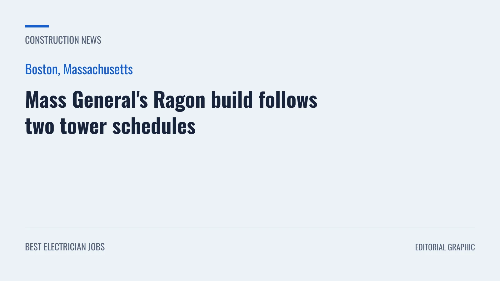 Project fact card: Mass General's Ragon build follows two tower schedules